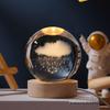 Solar System Starry Sky Crystal Ball Night Light - Birthday Gift for Girls & Boys, Classmate Souvenir, Qixi Festival Ornament