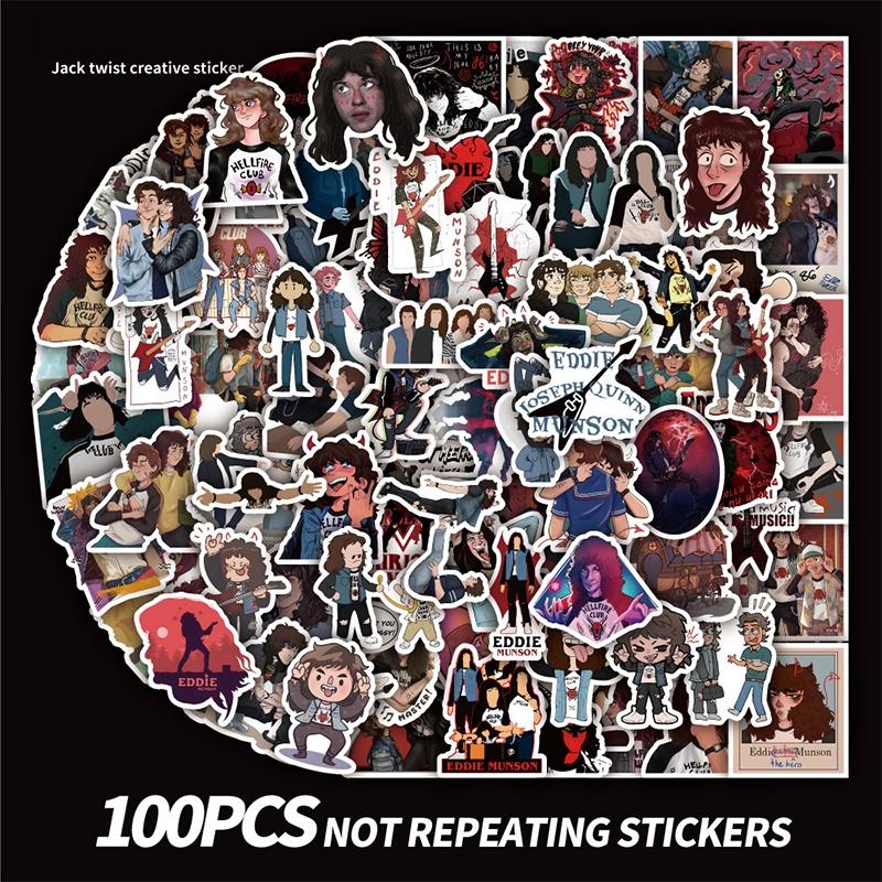 

Эдди 100 шт Наклейки Мансонс Водонепроницаемые Многоразовые Декор Сделай сам Подарок