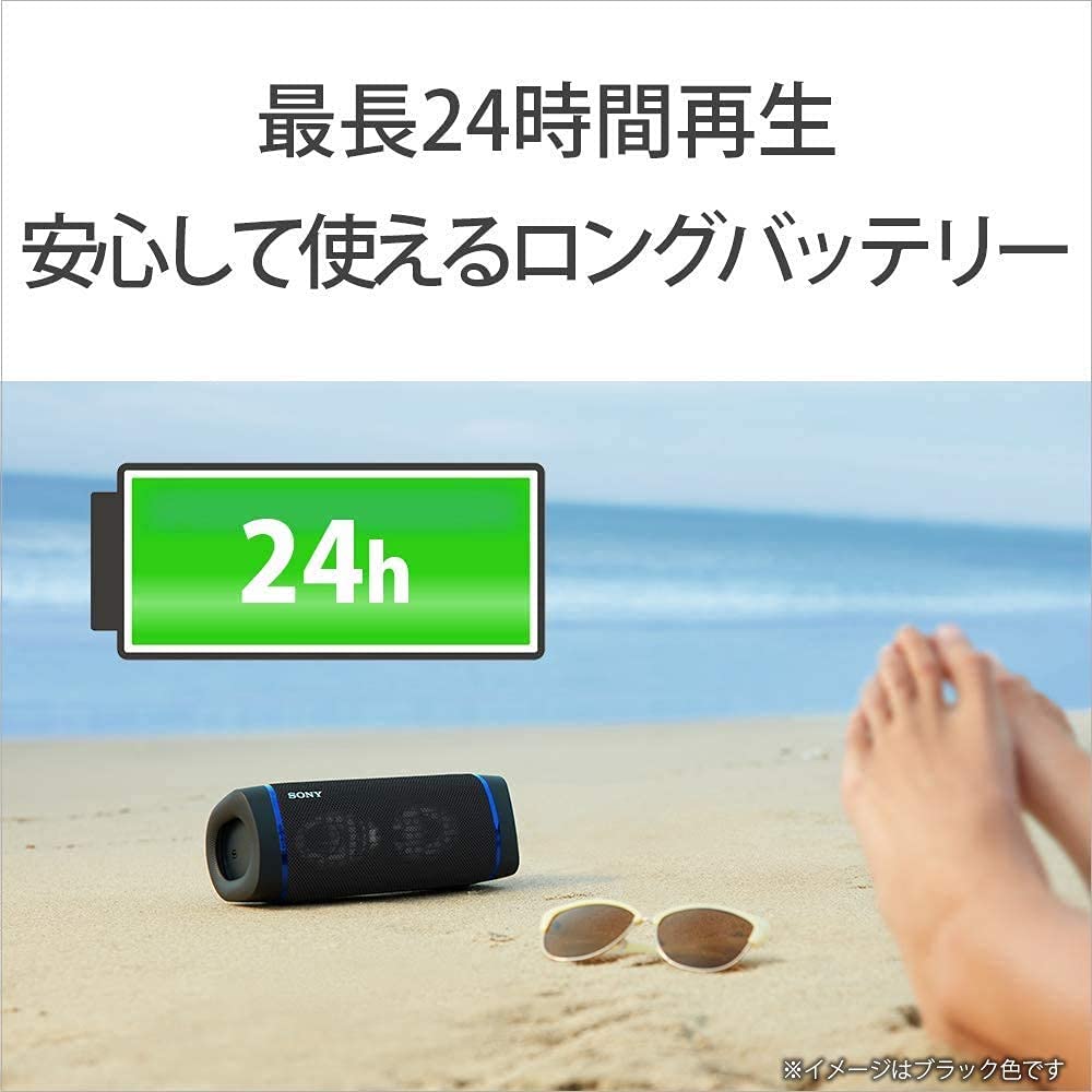 Osvětlení basů bezdrátového přenosného reproduktoru Sony pro 24 hodin nepřetržitého přehrávání 2020 C SRS-XB33 Vodotěsné/prachuvzdorné/nerezové/Bluetooth/hluboké