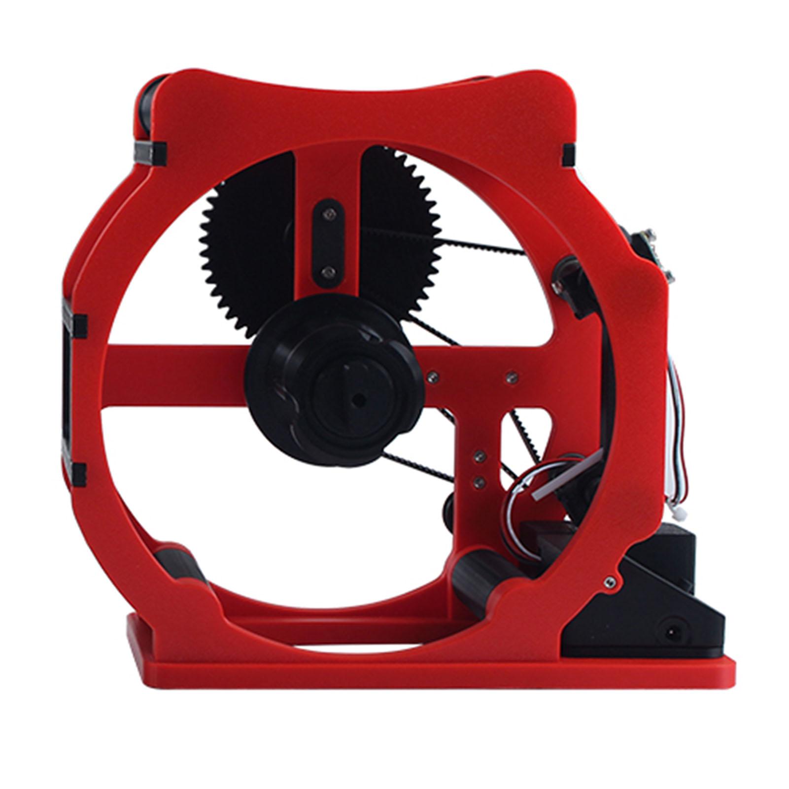 3D Printer Filament Respooler Automatic Start Stop Electric Filament Spool Rewinder for PLA PETG ABS TPU Nylon Red