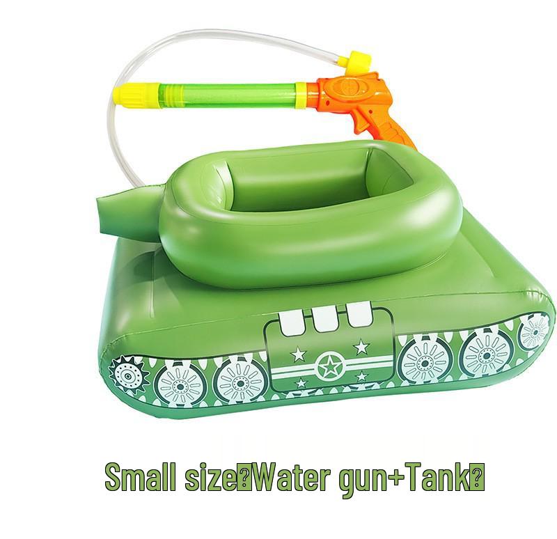 Inflatable Spray Water Tank Float for Adults - Outdoor Summer Water Toy & Swimming Ring
