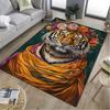 1Pc Flowers Animal Rug - Home carpet Office Decorative Carpet For Living Room Bedroom Door Mat Floor Rug Computer Chair Area Rug