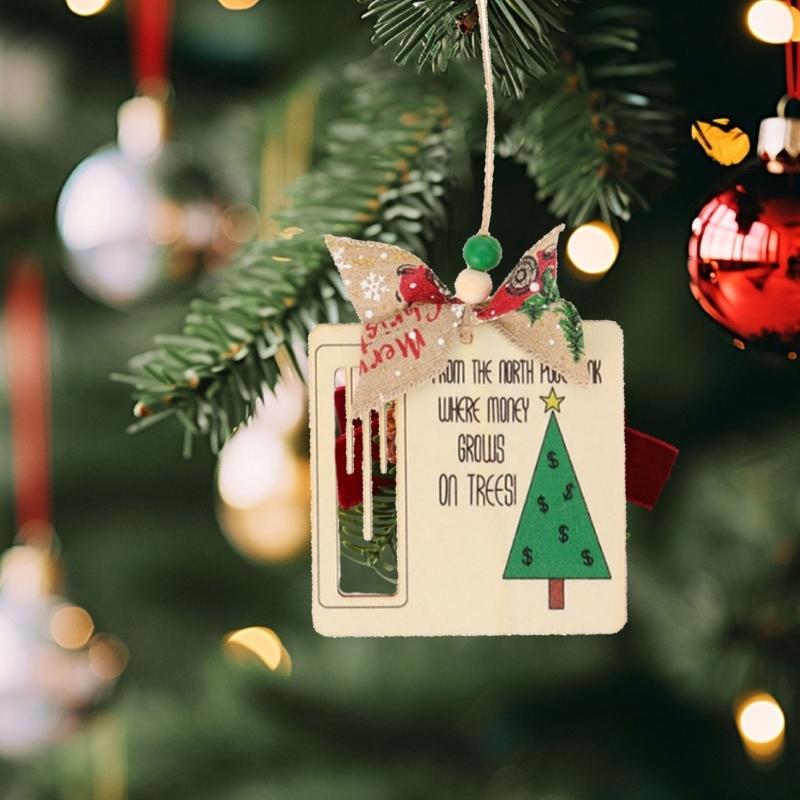 User Friendly Nontoxic Wood Holiday Decoration Hanging Clip Easy Hanging Christmas Accessory For Indoor Seasonal Styling