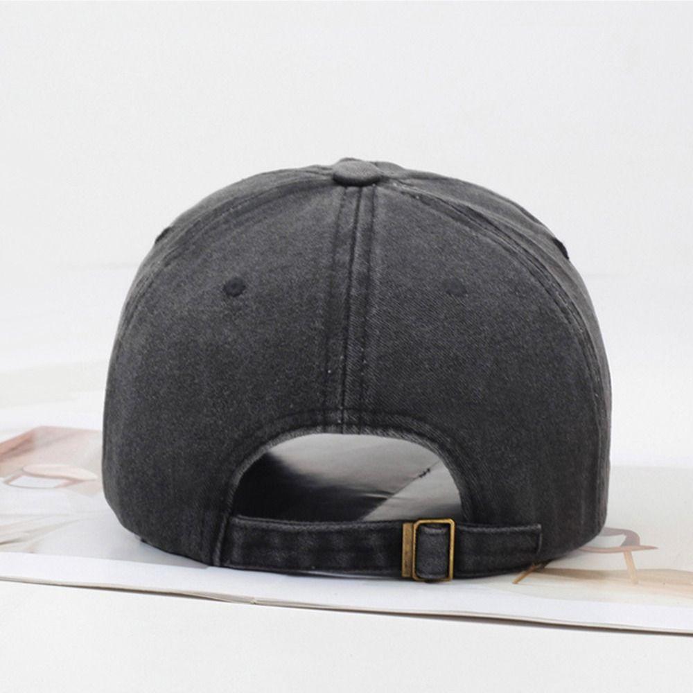 Adjustable Distressed Faded Cap Washed Snapback Baseball Cap  For Man Women Outdoor Sports