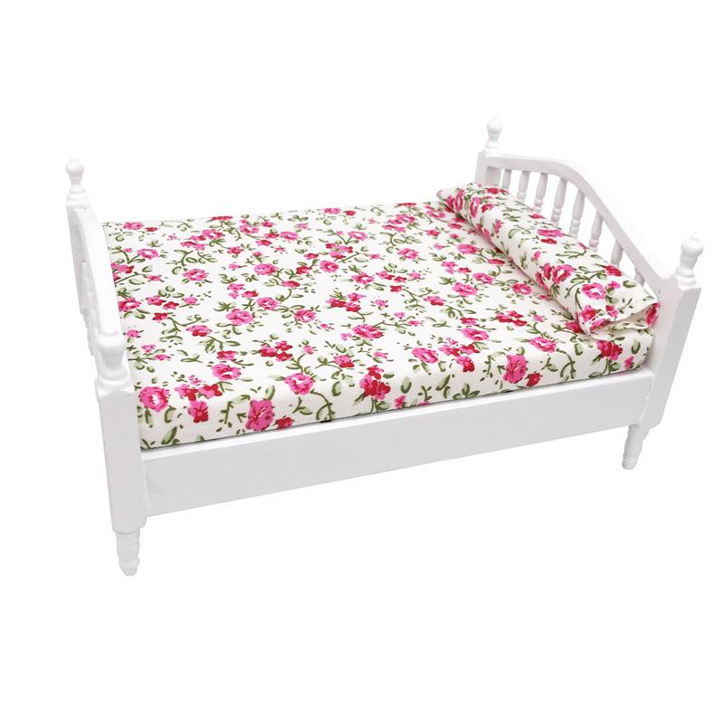 1:12 Mini Dollhouse Furniture - Small Flower Clusters Bedroom Bedding Props