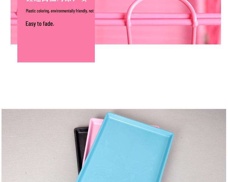 Indoor Pet Cage: Medium-Large for Dogs, Small Cats, Rabbits, or Chickens with Built-in Toilet