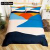 Bettbezug Farbabstimmung Abstrakte Landschaft Einzel King Queen Bauernhausstil Bettwäscheset Mikrofaser Mann Frau Schlafzimmer Dekor