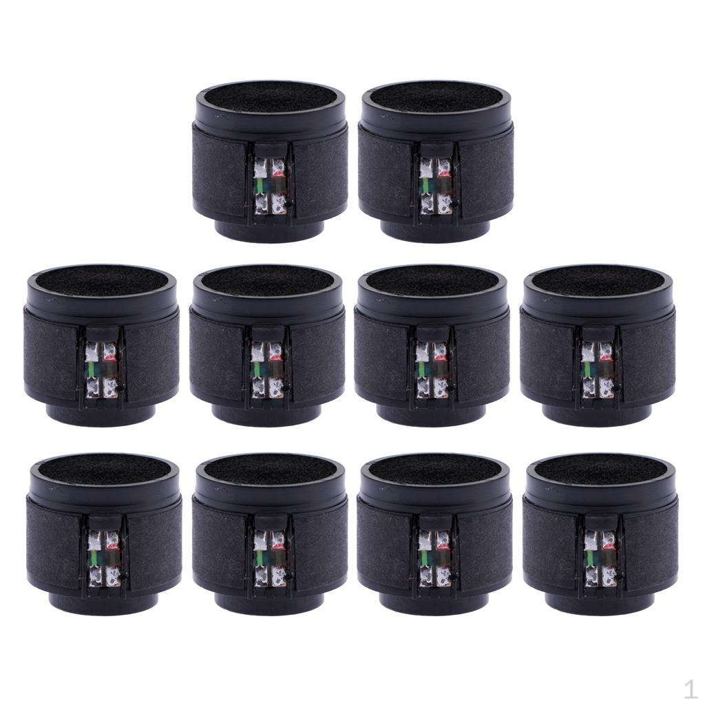 

10pcs Microphone Cartridge for The Replace Broken Replacement Parts