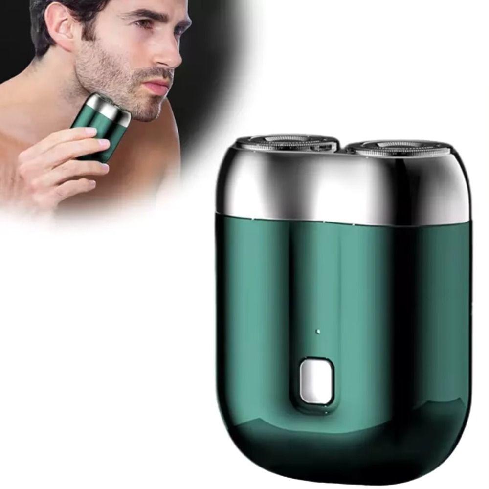 Double Head Electric Shaver Type-C Charging Face Hair Remover Tool Men's Beard Trimmer  Daily Use