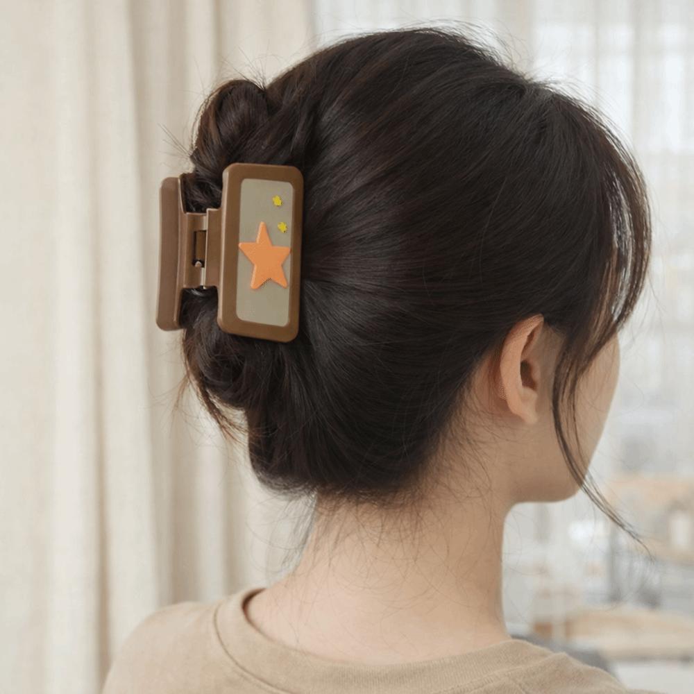 Headwear Cartoon Animal Hair Clip Puppy Geometry Shark Clip Funny Bear Acetate Hair Claw  Female