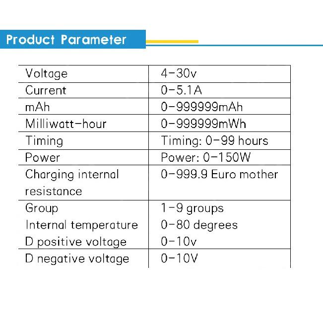 1-10Pcs 10 In 1 USB Tester DC Digital Voltmeter Amperimetro Current Voltage Meter Amp Volt Ammeter Detector Power Bank Indicator