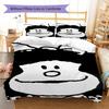 Mafalda Pattern Bedding,Quilt Set Quilt Cover Pillowcase Home Birthday Gift (1 * Duvet Cover + 2 * Pillowcase, Without Core)