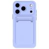 For iPhone 17 Pro Case Flexible TPU Phone Cover with Back Card Slot
