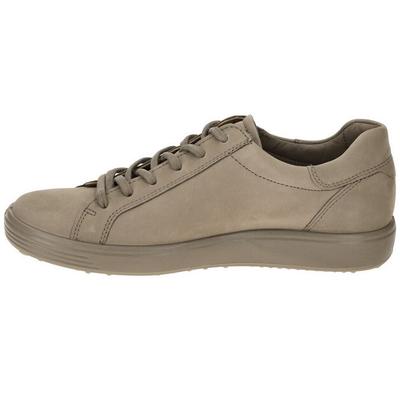 Women's Ecco Soft Taupe Brown Nubuck Ankle Boots 490553