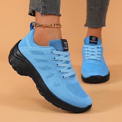 Mode 2025 Damenschuhe Hochwertige Freizeitschuhe Plateau Tennis Outdoor Schnürschuhe Jogging Mesh Atmungsaktiv Vulkanisierte Schuhe für Damen