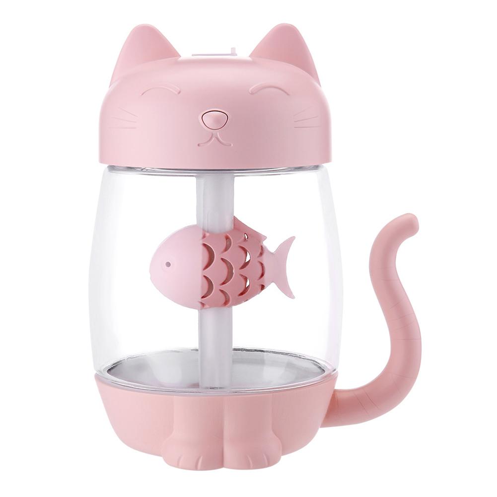 Cute Cat Humidifier Office Home Mini USB Humidifier 3 in 1 Humidifier