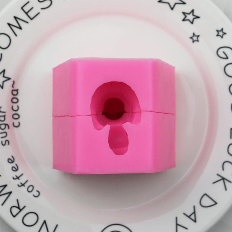 Cute Mouse Handmade Silicone Fondant Mold Chocolate Sugar Craft Paste Mold DIY Candle Resin Crafts Gift for Baking Lover