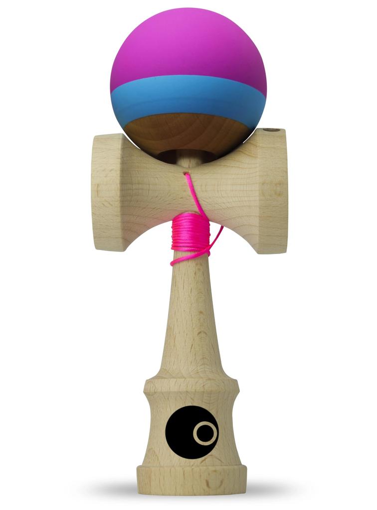 Okendama Kendama Candy Series ZERO1 RUSH Tvar s lakem, (Růžový sen)
