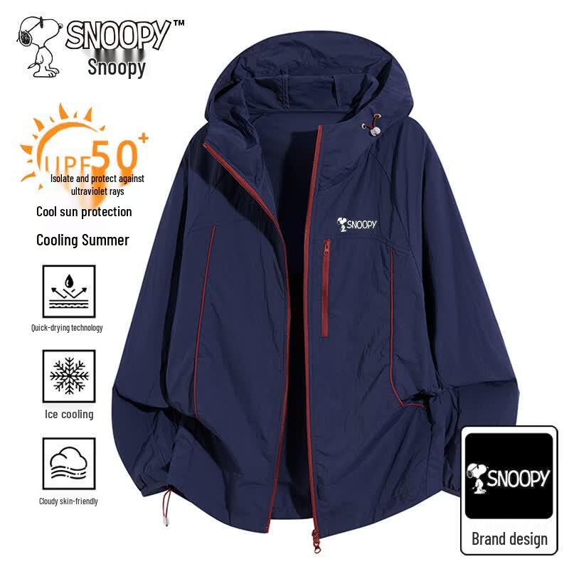 Snoopy Men s Lightweight UV Protection Sun Shirt 3XL
