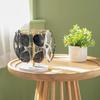 Elegant Sunglasses Storage Stand with Wooden Bottom - Metal Glasses Stand, Can Hold 12 Pairs of Glasses - Glasses Display Stand