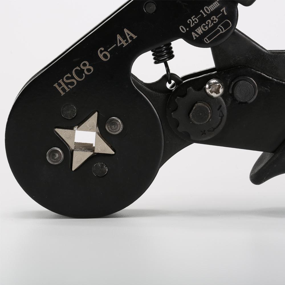 HCS8 6-4A Multi-Spec Tube Terminal Crimping Pliers Set