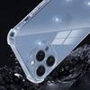 Simple Transparent Flash Powder Suitable for Apple 16 IPhone 15 ProMax14TPU Anti-fall Mobile Phone Protection Case