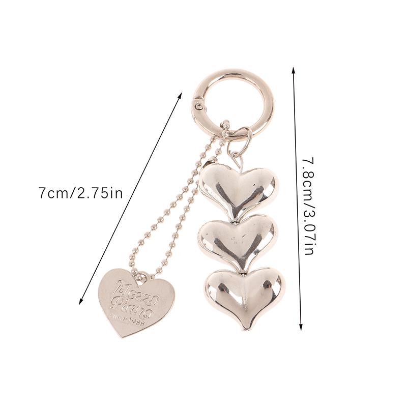 Heart Phone Pendant Chain Cute Charm Key Chain Bag Charm Cute Accessories For Phone Camera Bag