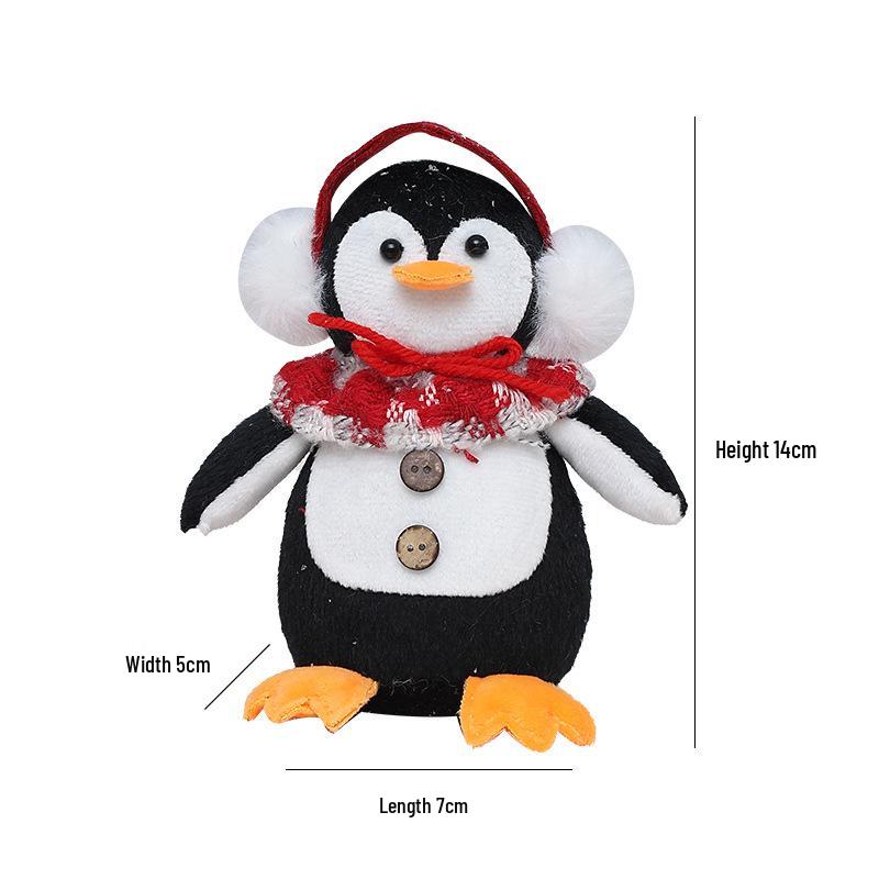 Elegant Cross-border Christmas Gnome Doll Gift - Long-legged Rudolph Ornament