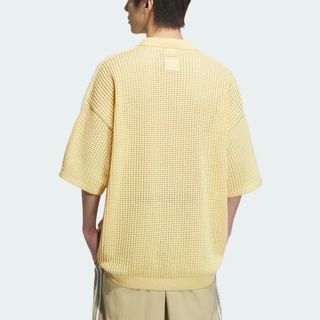 adidas Originals SS25 Casual Sports Loose-Fit Short-Sleeved Polo Shirt for Men