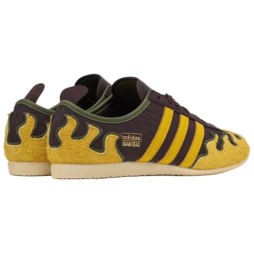 Brain Dead x adidas Japan Brown Hazel Yellow Unisex Sneakers Core-Black Crystal-White Gold-Metallic JQ6789