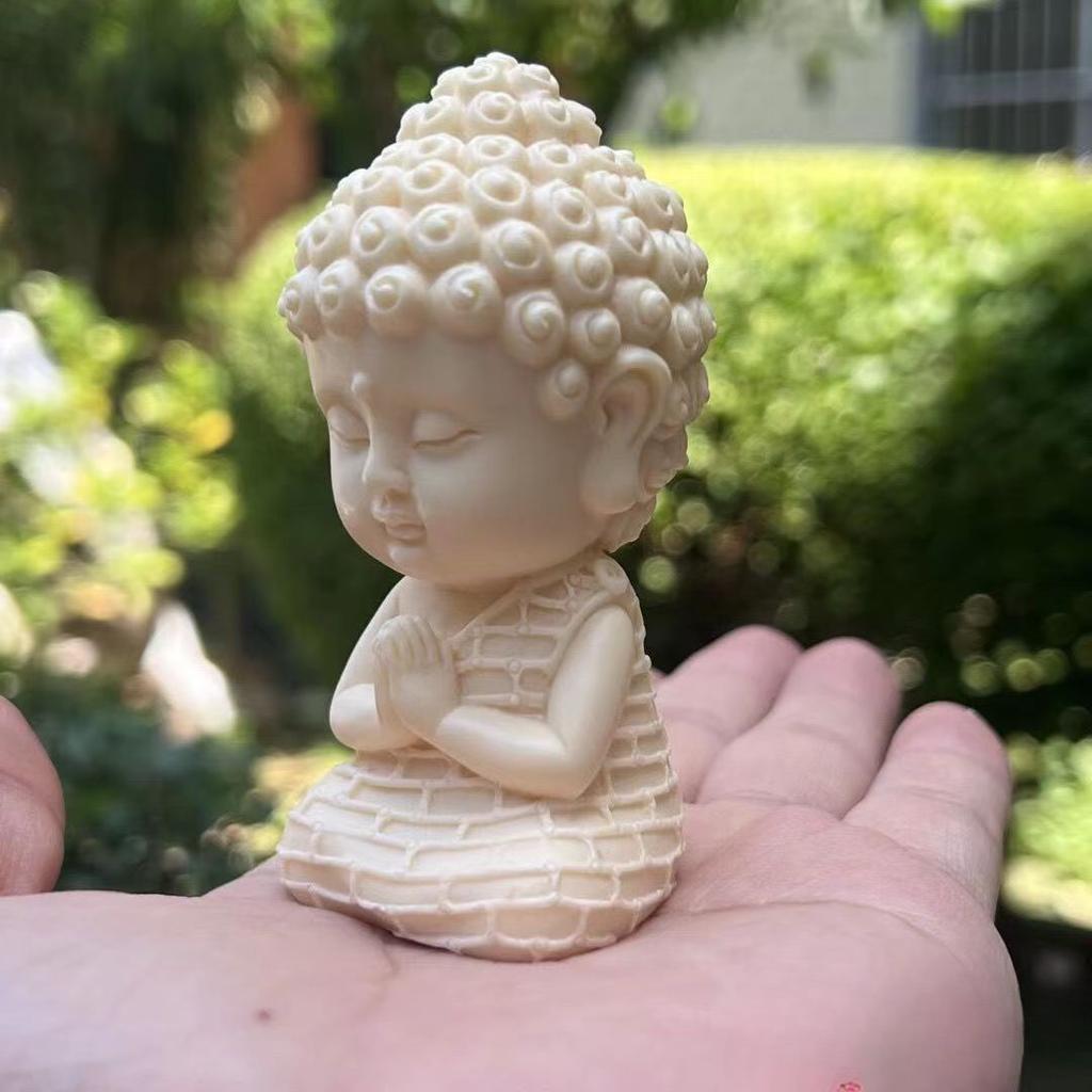 Ivory Fruit Bodhi Fruit Baby Buddha Office Decoration Bodhisattva Crafts Interior Decoration