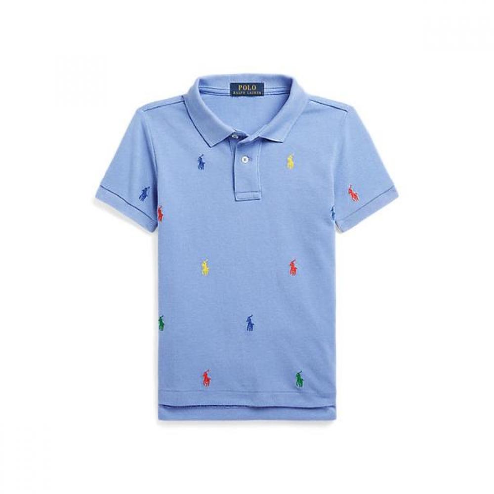 

Polo Kids Рубашка-поло из хлопковой сетки Polo Pony Cwpoknit8020672430 2T