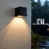 Waterproof Outdoor LED Solar Wall Lights for Garden and Patio Decoration