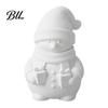 3D Printed Holiday Crafts Snowman Figurine Holding Gift Boxes, DIY Paintable Christmas Small Statue for Shelves Ornament, Cute Winter Desktop