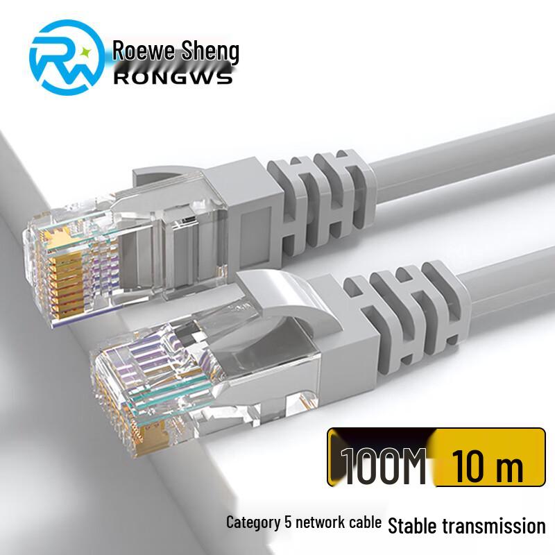 Rongweishing Cat5 100Mbps RJ45 Ethernet Patch Cable