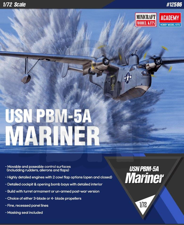 Acad-12586 usn pbm-5a mariner 1:72