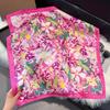 Square Paisley Hijab Satin Scarf Shawl High Quality Silk Scarf  Hair Accessories
