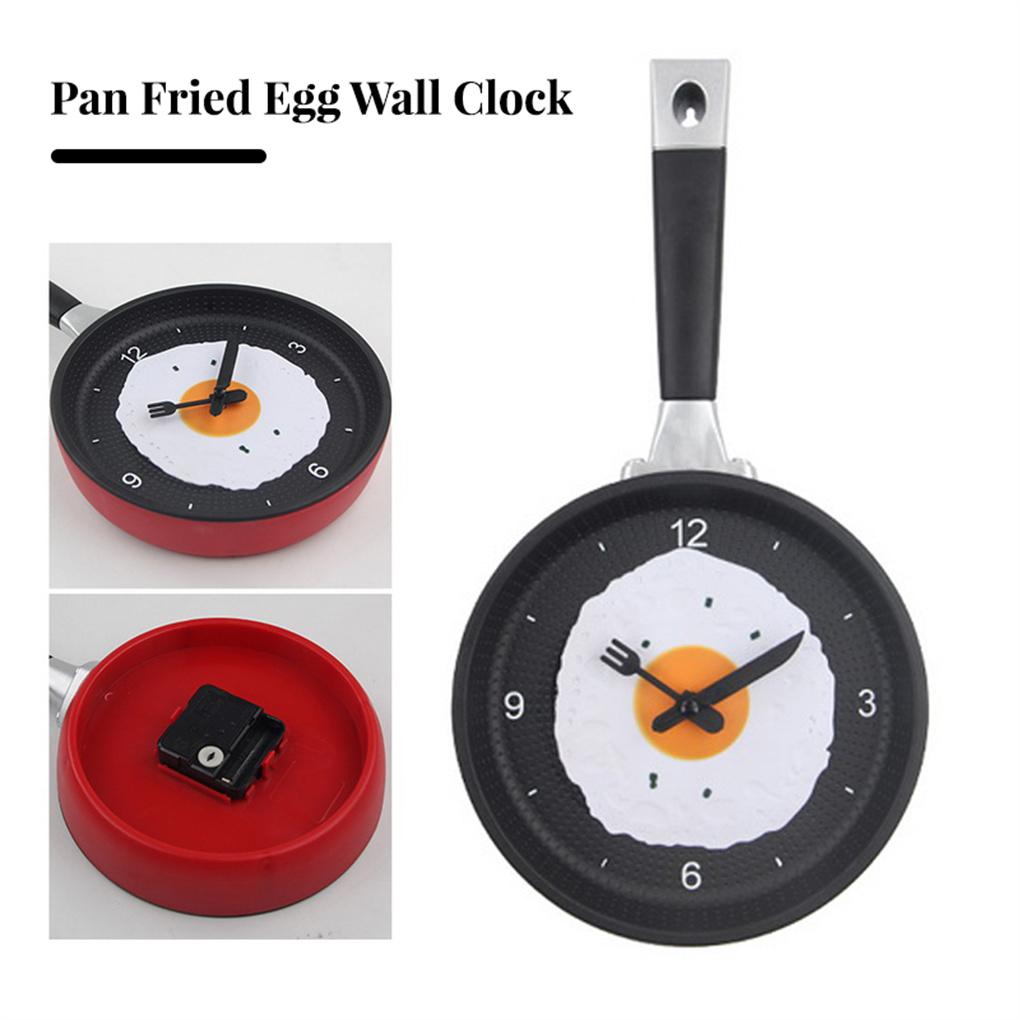 Reloj de pared para sartén y cocina, elegante temporizador para