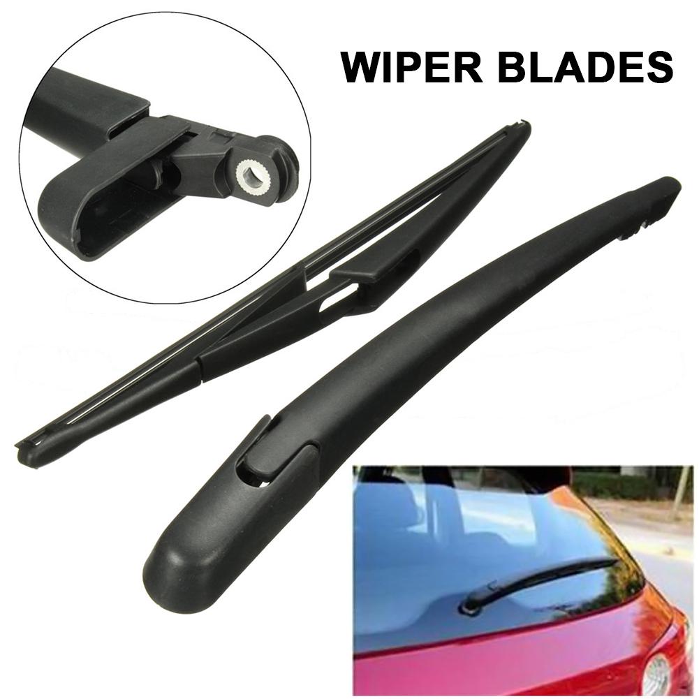 Rear Windscreen Window Windshield Wiper Arm Blade Set Black For Corsa D