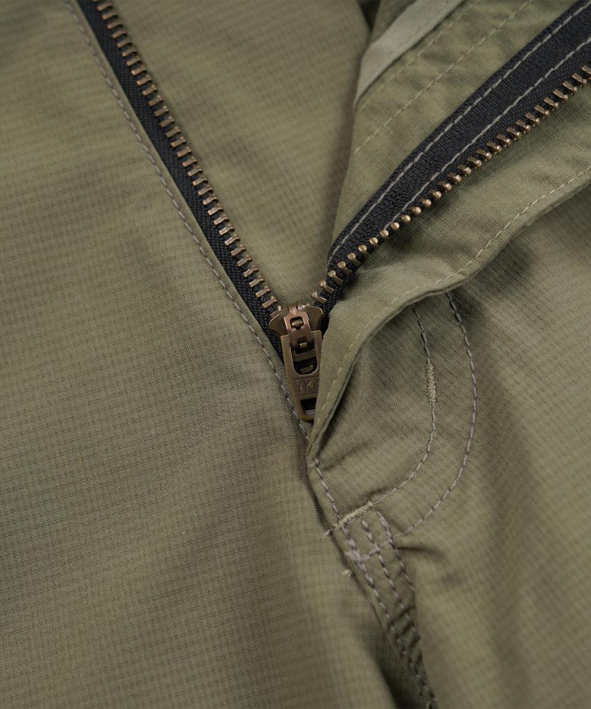 FRIZMWORKS Micro Ripstop Essential Cargo Shorts _ Light Olive
