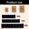 Mini Leather Paper Photo Album With Accordion Design 34 Foldable Pages And Elastic Tie For Secure Photo Storage