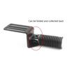 Anti Slip Motorcycle Foot Pegs Foldable Footrest Heavy Duty Iron Material Easy Installation For Various Bike Models 2pcs