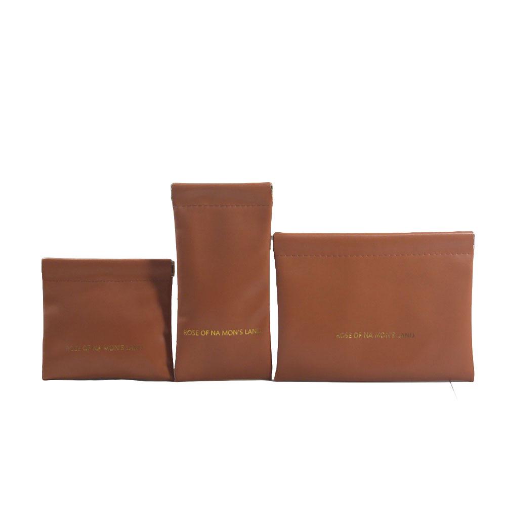High-Value PU Pleated Cosmetic & Lipstick Travel Makeup Bag