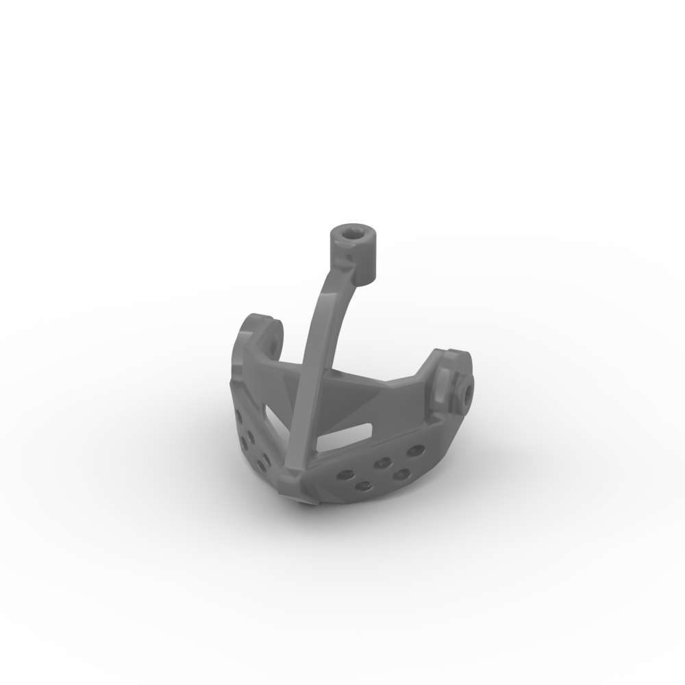 MOC 10PCS 2594 Visor Pointed Face Shield Building Blocks x126 Knight Mask Bricks Particle Assemble Toys Children Birthday Gifts