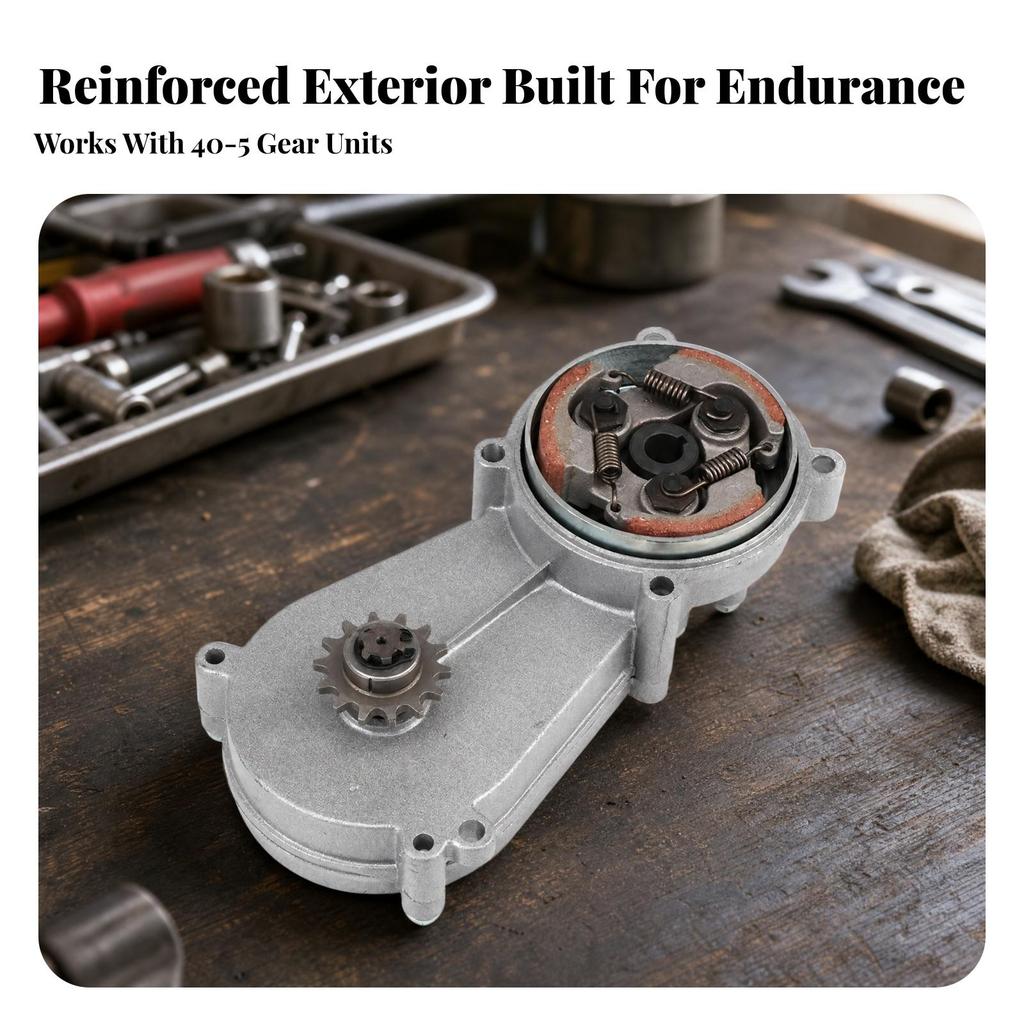Compact Mini Terrain Motorcycle Gearbox Enclosed Replacement Assembly