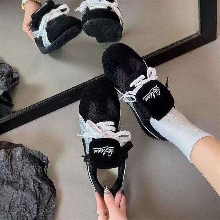 Flip Cover German Training Shoes Women's 2025 Autumn New Retro Sports Shoes Internet Celebrity Explosion Versatile Casual Shoes