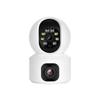 CAM720 Dual Lens CCTV Camera 360 Wifi Security Camera Connect To Cellphone with Voice Two Direction Wide Angle 1080P Night Visionbaby Motion