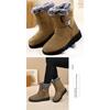 Winter Velvet Warm Women's Velvet Shoes, Casual Snow Boots for Women, with Soft Warm Lining, Fashionable and Trendy Casual Women's Shoes