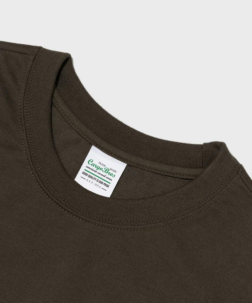 CARGOBROS C Logo Short Sleeve T-Shirt (Khaki)