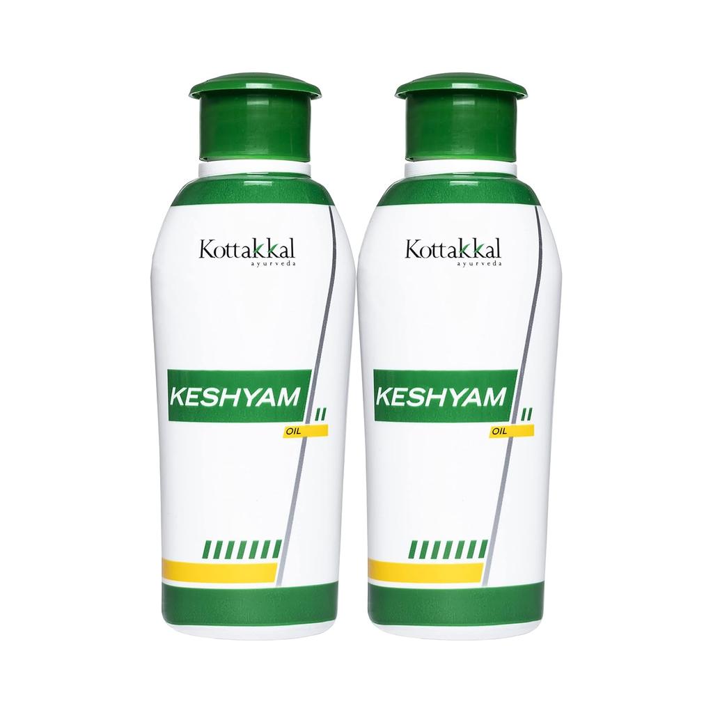 Kottakkal Ayurveda ® Keshyam Oil - 100 Ml | Ideal Hair Oil For Beautiful Hair, 100% Ayurvedic (Pack of 2)